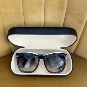 Louis Vuitton Black and Silver Sunglasses